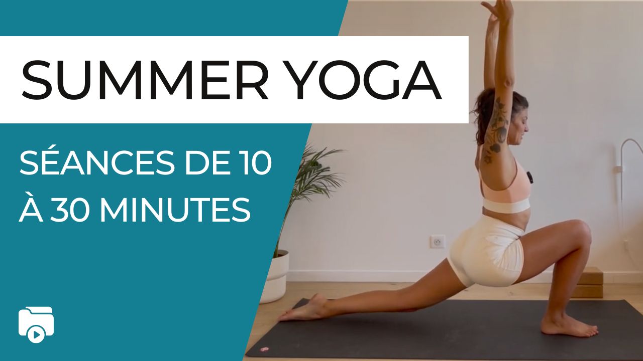 Illustration du programme "Summer Yoga" proposé sur ATHOME.