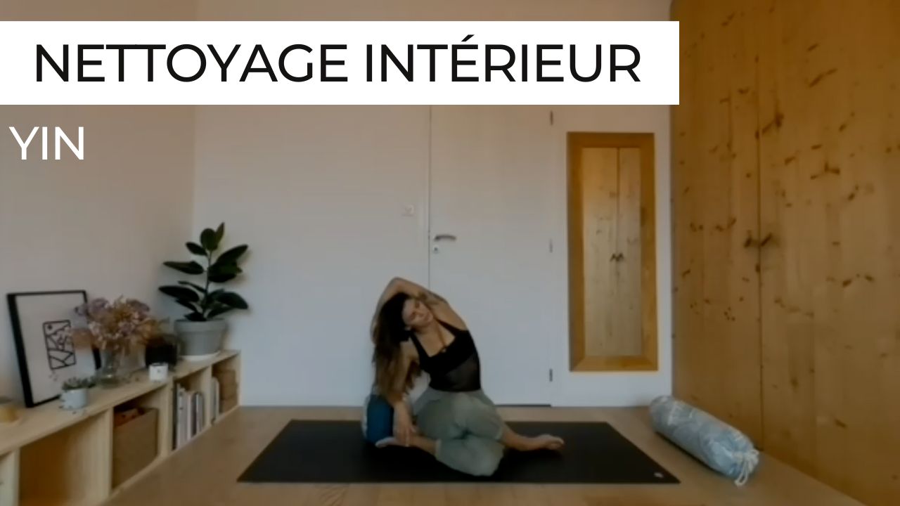 yin yoga ménage intérieur