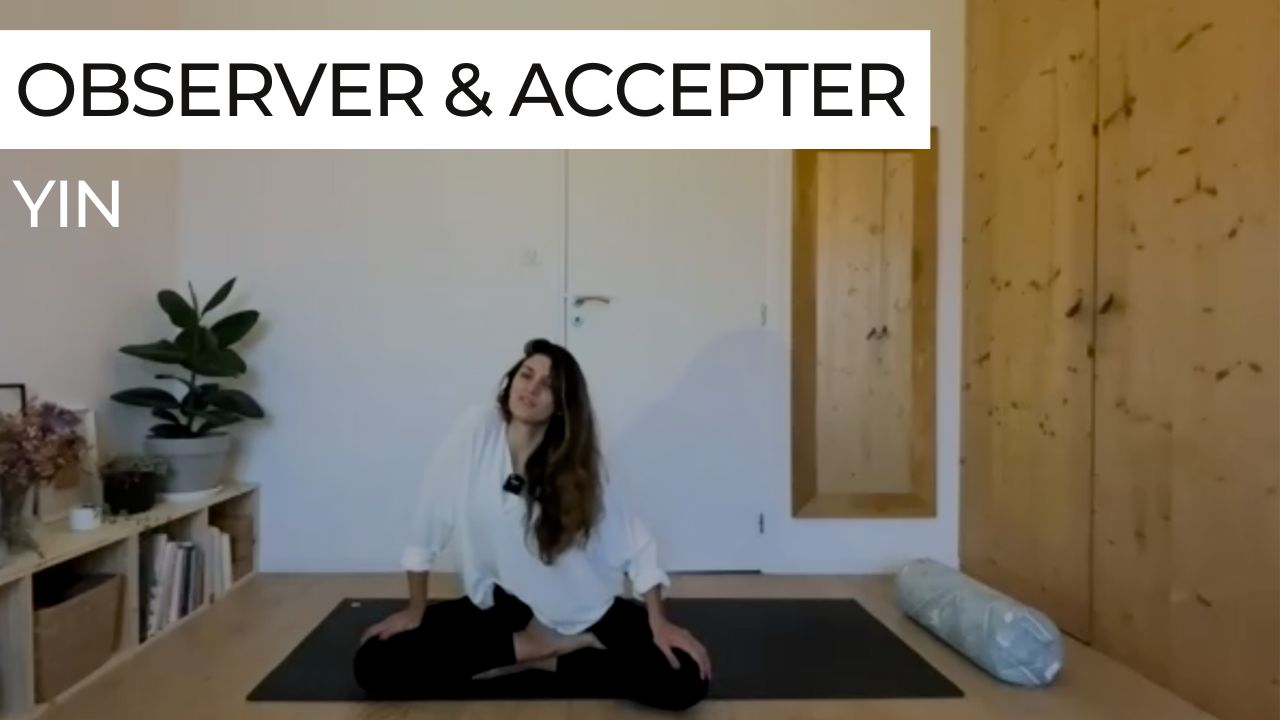 yin yoga santosha acceptation contentement