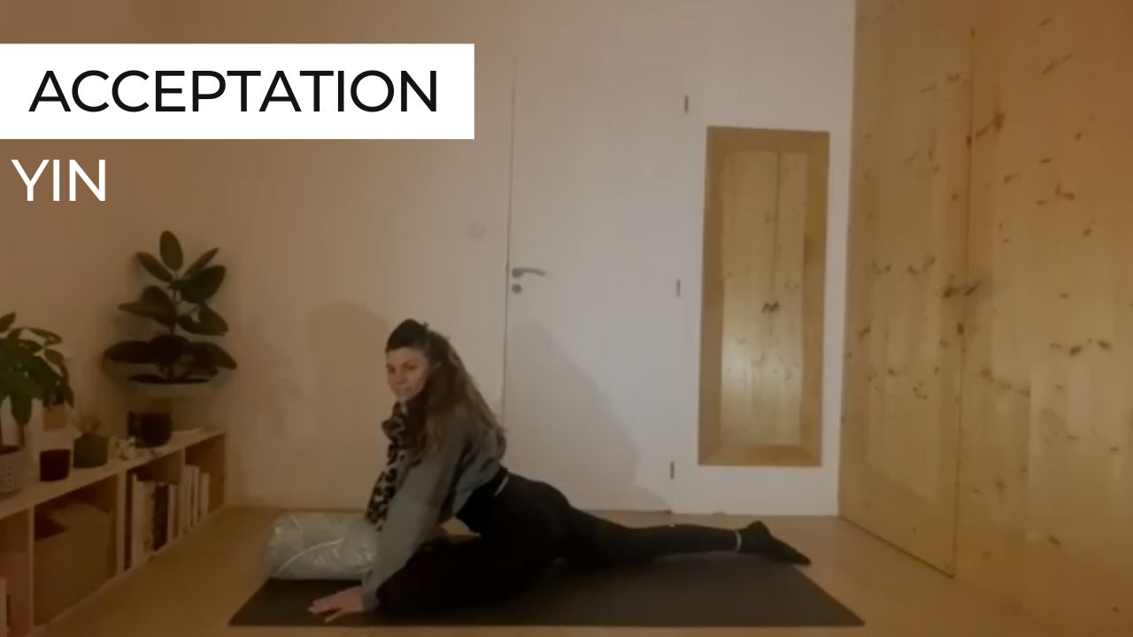 yin yoga lâcher prise et acceptation