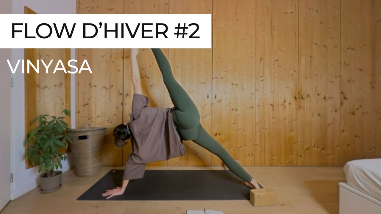 Flow d’hiver progressif vers la planche latérale avec pied dans la main, options avec briques et sangle